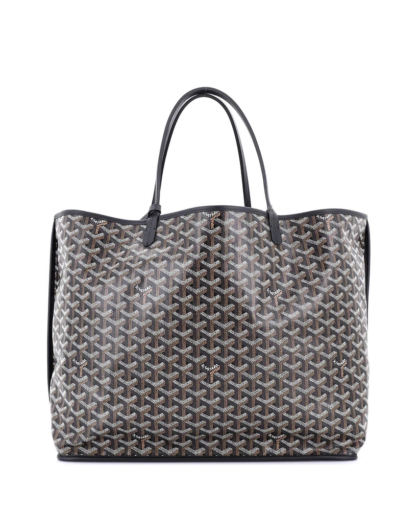 Pre-Owned Goyard Gm Anjou Reversible Tote Coated Canvas