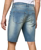 Lazer Men's Cooper Slim-Fit Stretch 9-1/2" Denim Shorts