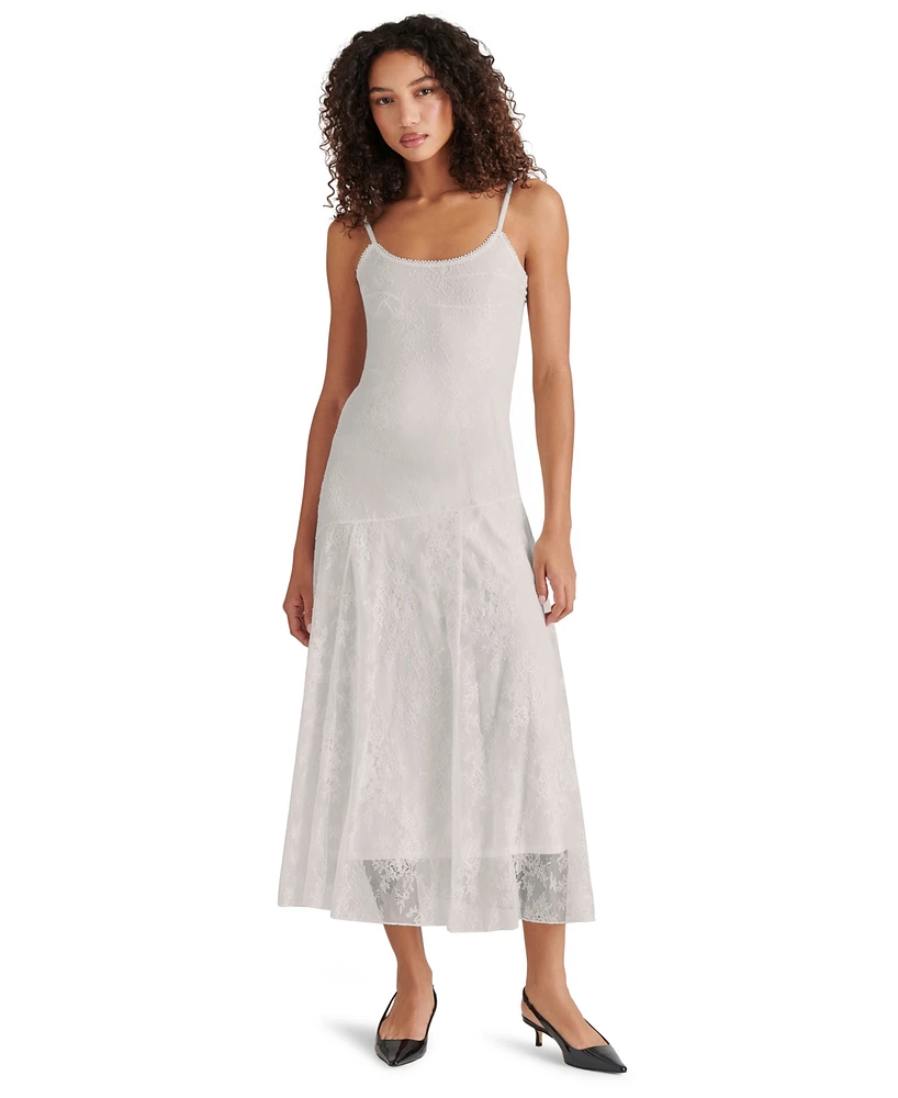 Steve Madden Women's Veera Sleeveless Chantilly Lace Dress