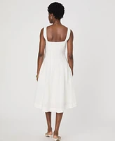 French Connection Women's Birdie Square-Neck A-Line Dress