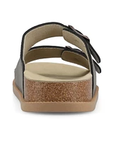 Journee Collection Tula Slip-On Flat Sandals