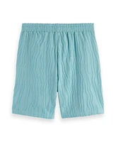 Scotch & Soda Men's Terry Jacquard Shorts