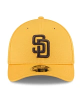 New Era Men's Gold San Diego Padres 2025 Spring Training 9FORTY Adjustable Hat