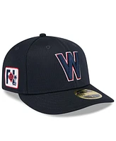 New Era Men's Navy Washington Nationals 2025 Spring Training Low Profile 59FIFTY Fitted Hat