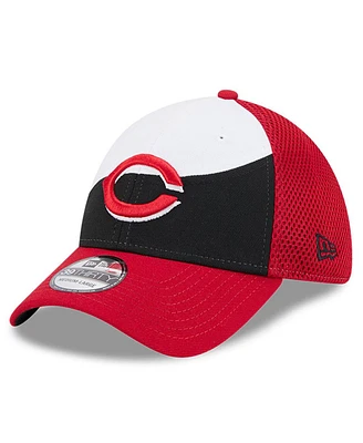 New Era Men's Red/Navy Cincinnati Reds 2025 Spring Training 39THIRTY Flex Hat