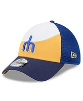 New Era Men's Gold/Blue Seattle Mariners 2025 Spring Training 39THIRTY Flex Hat