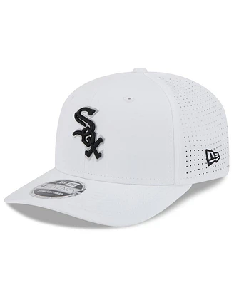 New Era Men's White Chicago White Sox 2025 Spring Training 9SEVENTY Coolera Stretch-snap Hat