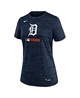 Nike Women's Navy Detroit Tigers Authentic Collection Velocity Performance T-Shirt