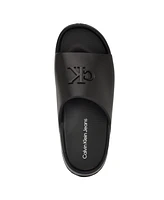 Calvin Klein Women's Nanzey Logo Pool Slide Sandals