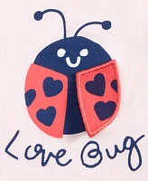 First Impressions Baby Girls Love Bug Graphic T-Shirt, Exclusively at Macy's