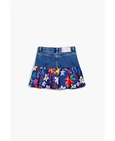 Desigual Girls Girls's Ruffled denim skirt