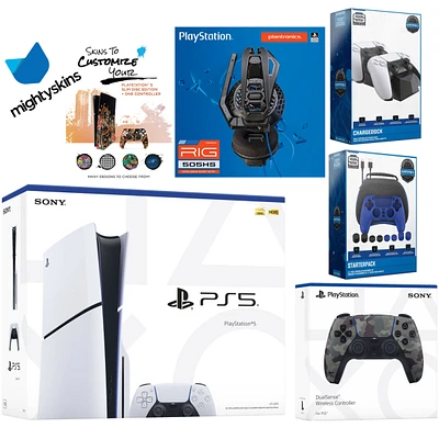 Sony Playstation 5 Slim Disc Bundle with Extra