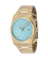 Invicta Men's Speedway Quartz 3 Hand Light Blue Dial Watch