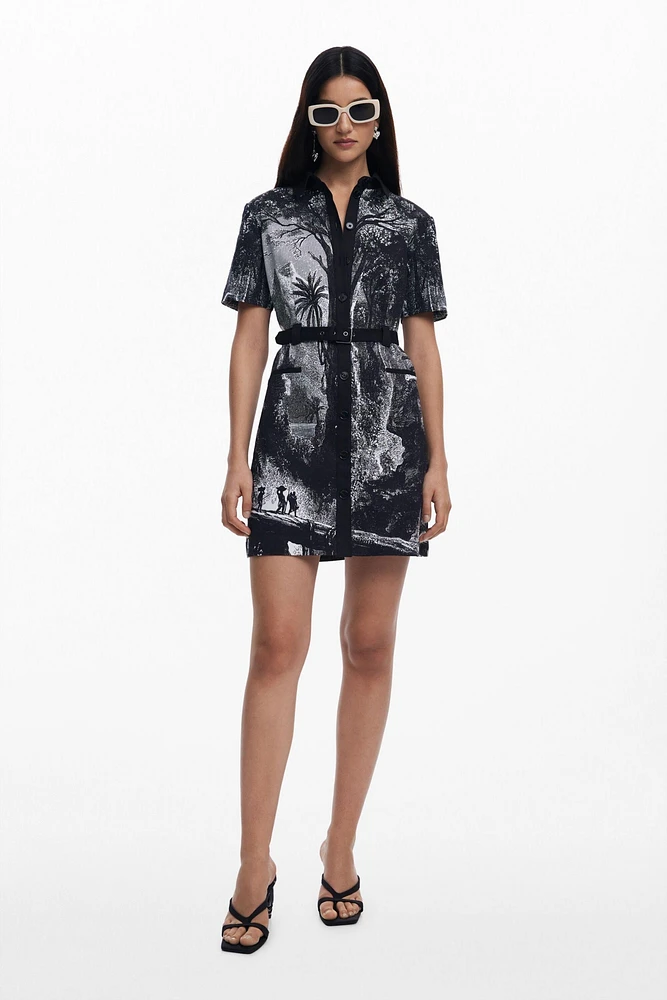 Desigual Women's Dress designed by Mr. Christian Lacroix