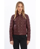 Furniq Uk Women's Leather Jacket