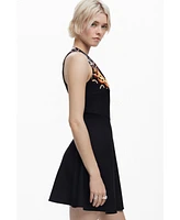 Desigual Women's Dress designed by Mr. Christian Lacroix