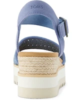 Toms Women's Diana Platform Wedge Sandals
