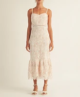 Arose Studio, Inc Women's Jenna Lace Midi Dress