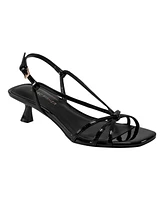 Marc Fisher Women's Raveny Strappy Kitten Heel Dress Sandals