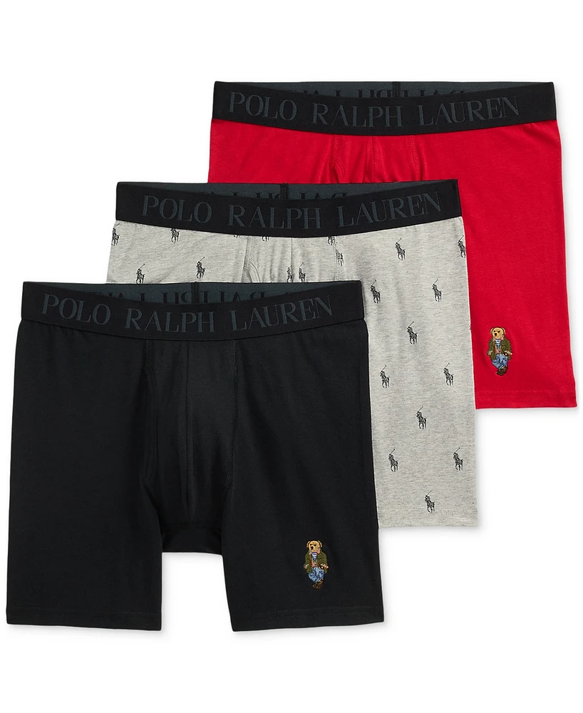 Polo Ralph Lauren Men's 3-Pk. Boxer Briefs Gift Set