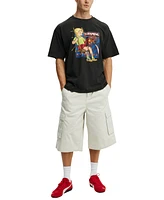 Cotton On Men's The offspring Box Fit Premium Music T-Shirt - Washed black,