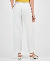 Kasper Women's Linen-Blend Pants