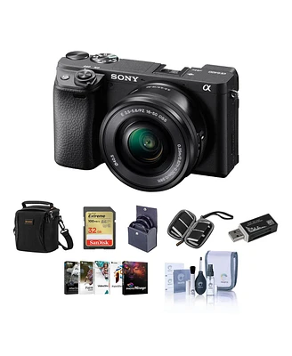 Sony Sony Alpha a6400 Mirrorless Digital Camera with 16-50mm Lens