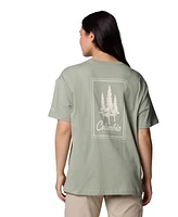Columbia Women's Short Sleeve Graphic Oversized Top