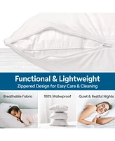 Guardmax Waterproof Zippered Pillow Protector - Standard Size