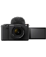 Sony Sony Zv-E1 Full-Frame Interchangeable Lens Mirrorless Vlog Camera with Fe 28-60mm f/4-5.6 Lens, Black