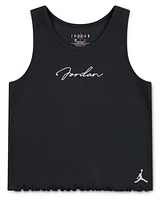 Jordan Big Girls Hidden Plain Sight Tank Top