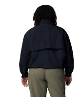 Columbia Plus Paracutie Cropped Cargo Windbreaker Jacket