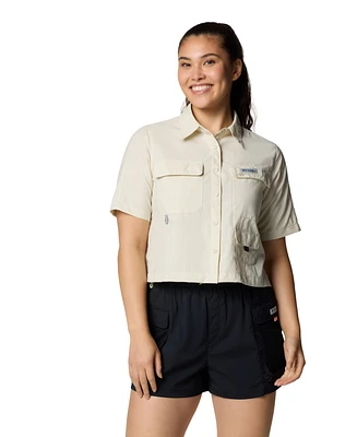 Columbia Women's Pfg Open Water Short Sleeve Top