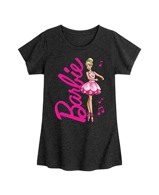 Barbie Big Girls Ballerina Graphic Short Sleeve T-Shirt