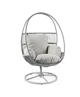 Reno Outdoor Wicker Swivel Lounge Chair