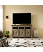 Farmhouse Sideboard Cabinet with Storage, Kitchen Storage or Coffee Bar