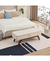 Teddy wool fabric, solid wood feet for solid weighing