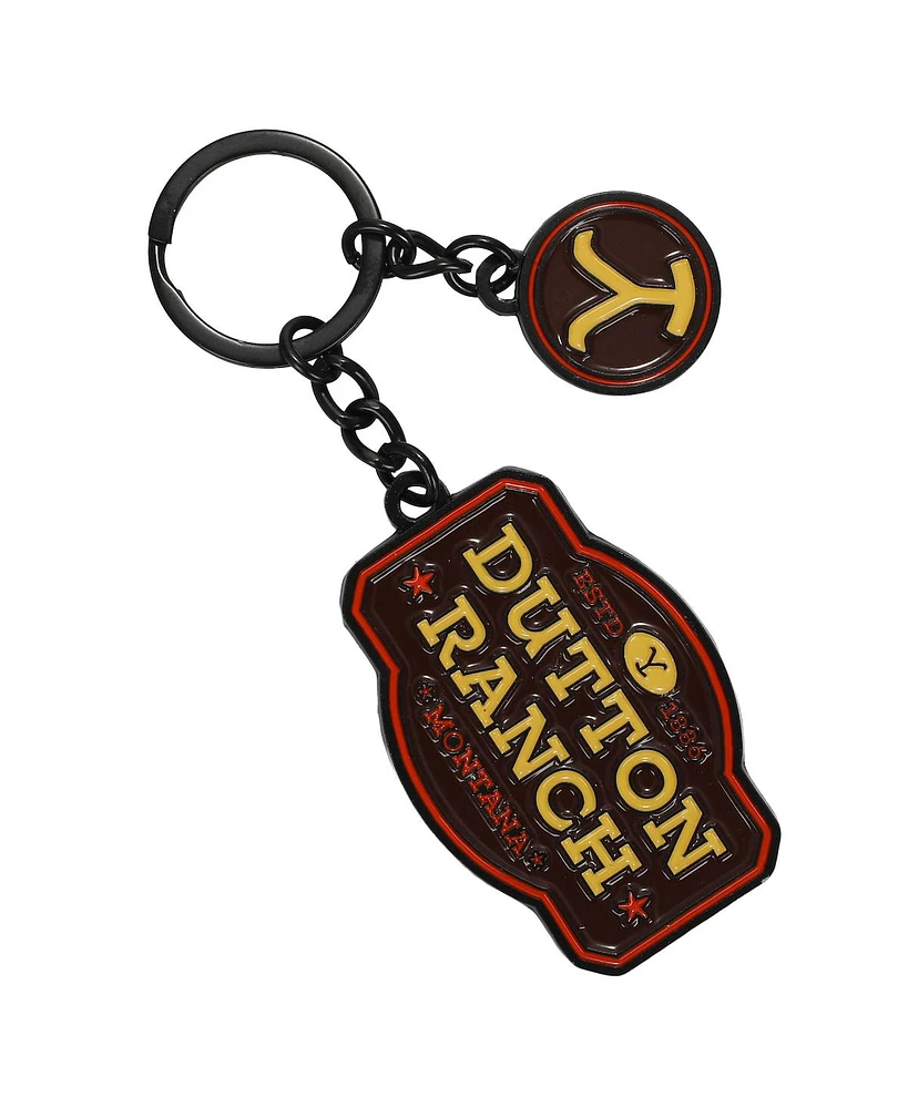 Yellowstone Dutton Ranch 2-Charm Keychain