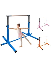 Gymnastics Bar for Kids, Adjustable Height Gym Bar, Junior Training Kip Bar for Home