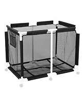 Yescom Mesh Cover Replacement for 214 Gallon Mesh Pool Storage Bin Cart Xx-Large