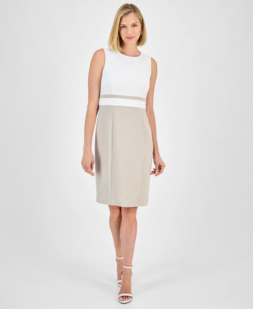 Kasper Women's Crepe Sheath Dress