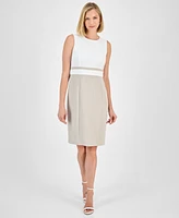 Kasper Women's Crepe Sheath Dress