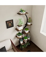 8-Tier Plant Stand with Grow Lights (Dimmable