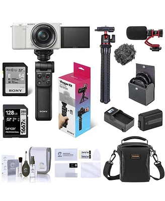 Sony Sony Zv-E10 Mirrorless Vlog Camera with 16-50mm Lens, White