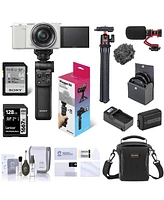 Sony Sony Zv-E10 Mirrorless Vlog Camera with 16-50mm Lens, White