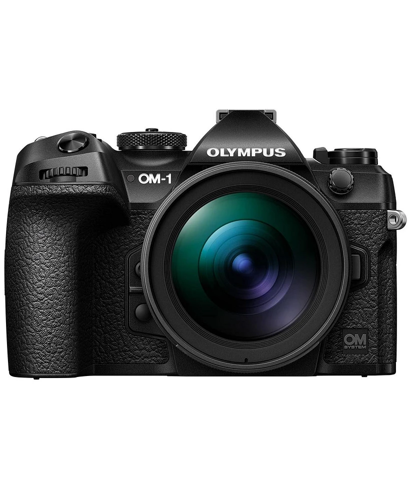 Om System Om-1 Mirrorless Camera with M.Zuiko Digital Ed 12-40mm f/2.8 Pro Ii Lens Kit