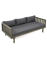 Acacia Wood Daybed: Durable, Water-Resistant