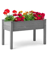 48" Raised Garden Bed with Legs - Elevated Planter for Plants