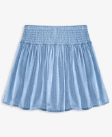With Jules Big Girl Bow Waistband Skirt