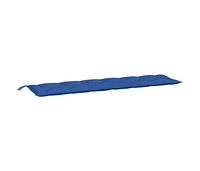 Garden Bench Cushions 2 pcs Blue 78.7"x19.7"x2.8" Oxford Fabric